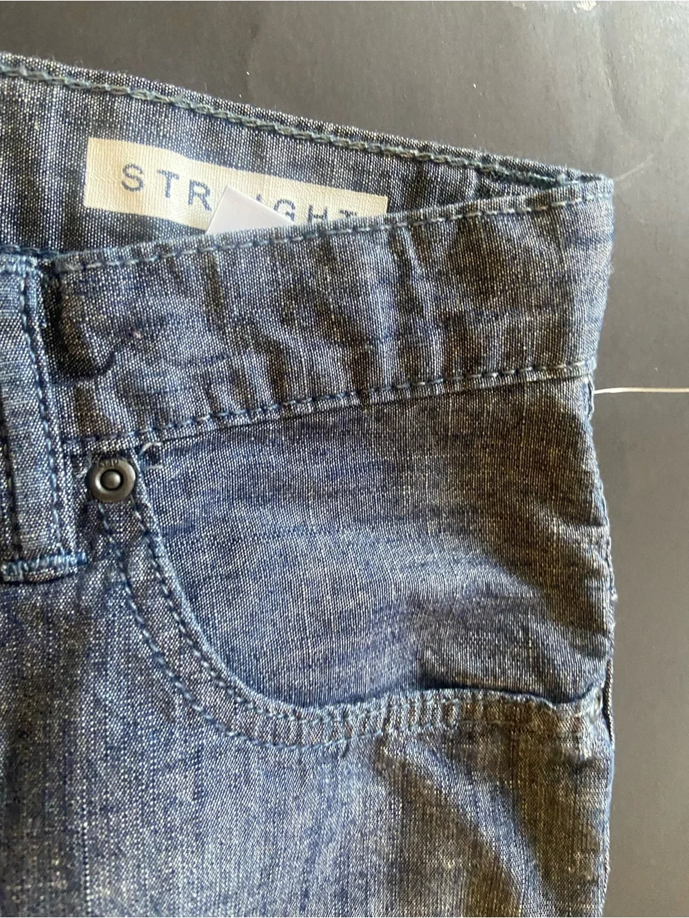 Gap 1969 Size 12 Kids Dark Blue Jeans - Classic Straight Fit